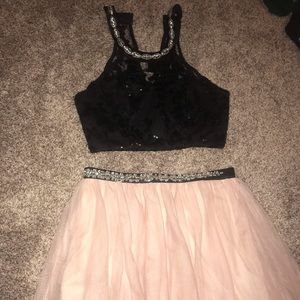 Two piece Homecoming Dress